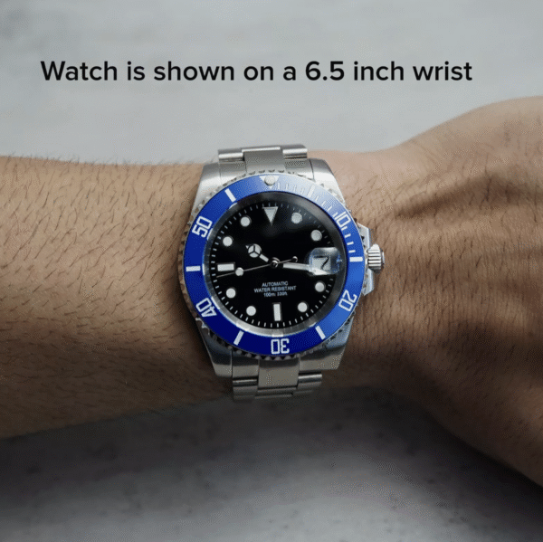 Seiko Smurf SUB 40mm Blue Bezel, Black Dial