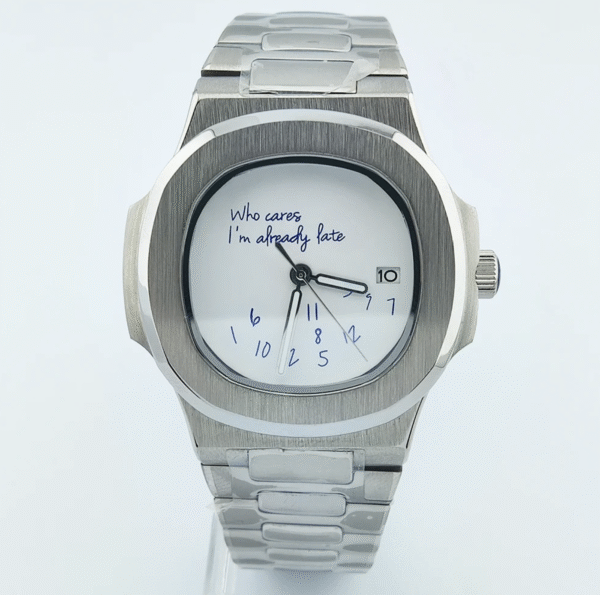 Seiko Nautilus "Who Cares I'm Already Late" - Image 7