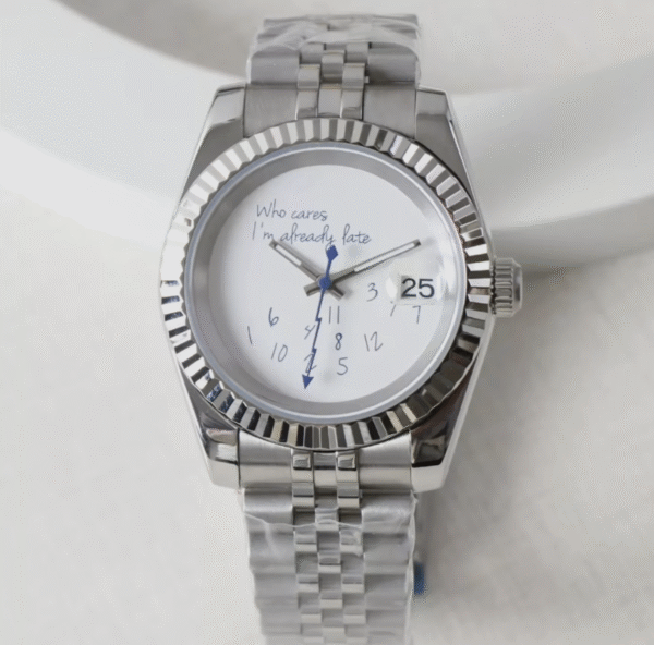 Seiko Datejust Who Cares I'm Already Late - Image 2