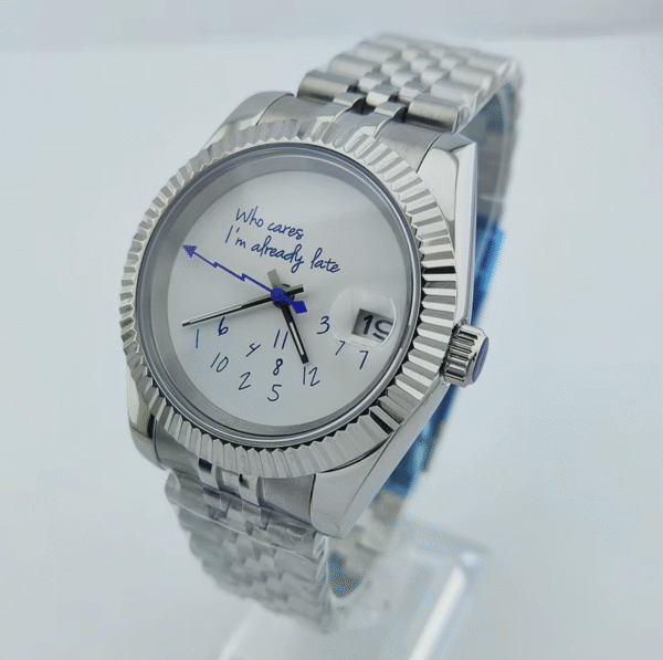 Seiko Datejust Who Cares I'm Already Late - Image 9