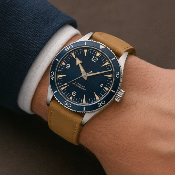 Seiko 41mm Day Date Diver Blue Dial - Image 6