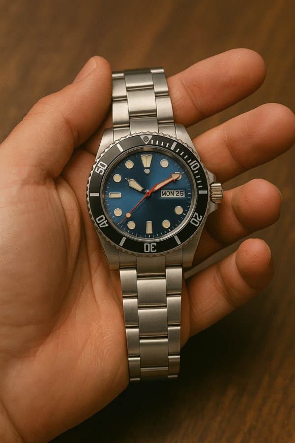 Seiko Date Diver Blue Dial - Image 4