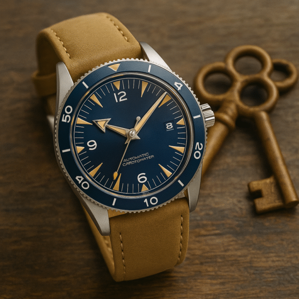 Seiko 41mm Day Date Diver Blue Dial - Image 7