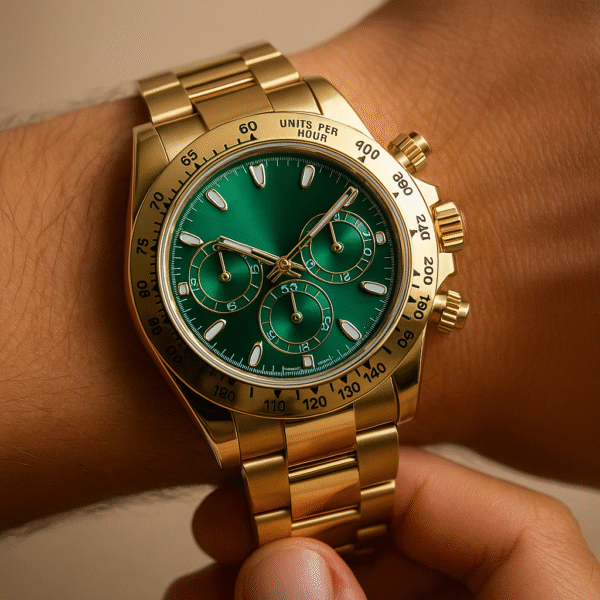 Seiko Dayton Gold 43mm Green Dial